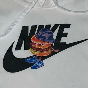 NIKE hamburgler hoodie size men’s XS